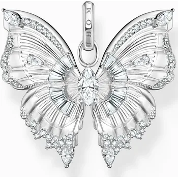 Přívěsek Thomas Sabo PE984-051-14 nárameks - butterfly with stones silver