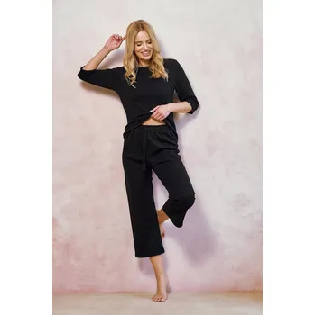 Pánské pyžamo Taro Melania pyžamo 3445 7/8 S-XL Z25/26 dámské Černá S