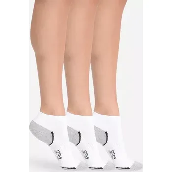 Pánské ponožky Dámské sportovní ponožky 3 páry DIM SPORT IN-SHOE 3x - DIM SPORT - bílá 39 - 42
