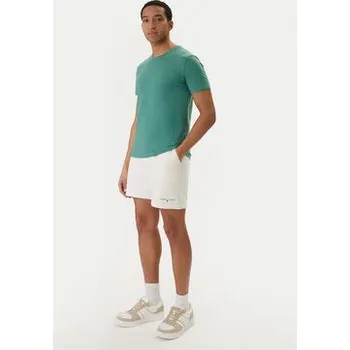 Pánské kraťasy Tommy Jeans Sportovní kraťasy Contrast Linear DM0DM22697 Bílá Regular Fit L