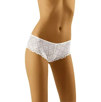 Dámské spodní prádlo Dámské kalhotky Ziva White - Wol-Bar L