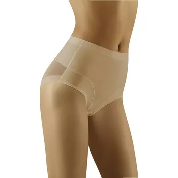 Stahovací kalhotky Stahovací kalhotky Uniqa beige - WOLBAR Béžová L