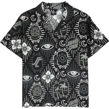 SANTA CRUZ košile - Patchwork S/S Shirt Black Patchwork (BLACK PATCHWORK) velikost: 6