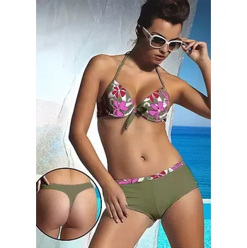 Dámské plavky Plavky Chocolatte (2) (podprsenka + šortky + tanga) - Ewlon 38