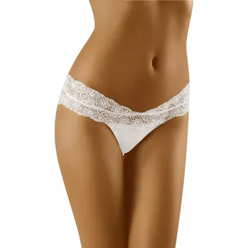 Dámské spodní prádlo Eco-Su Bílé kalhotky - Wol-Bar L