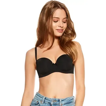 Podprsenka Dámská podprsenka 23446 Raff black - HENDERSON černá 70/E