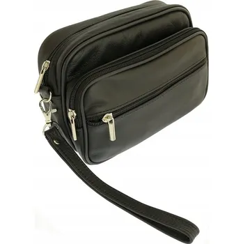 Kabelka Kaletnik pánská taštička do ruky Kramer černá