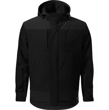 Pánská softshellová bunda Rimeck Vertex W55 černá, XL
