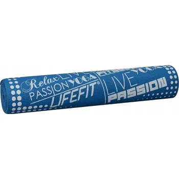 podložka na cvičení Podložka na cvičení Lifefit 173 cm x 61 cm modrá
