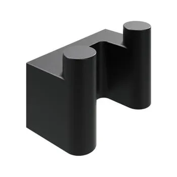 Věšák Dvojháček Ravak Chrome II černá X07P1374