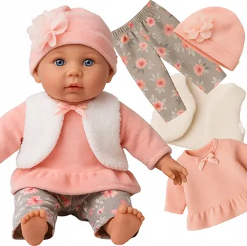 Panenka Smily Play panenka miminko velká, mluví 2 jazyky PL EN