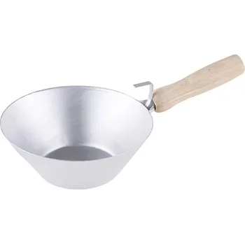 Sada nářadí FESTA Naběračka zednická ocel 180mm dřevěná ručka 32283.01