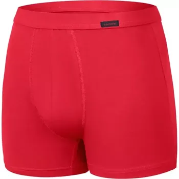 Pánské spodní prádlo Pánské boxerky 092 Authentic plus red - CORNETTE Červená 4XL