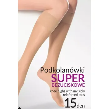 Pánské ponožky Podkolenky SUPER 2 páry béžová UNI