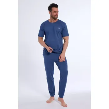 Pánské pyžamo PÁNSKÉ PYŽAMO 462/287 LOFOTEN džínovina L