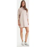 Calvin Klein Jeans Úpletové šaty Monologo LV047D229G Béžová Regular Fit XS