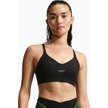 Dámské spodní prádlo Sportovní podprsenka Nike Indy Padded Gloss black
