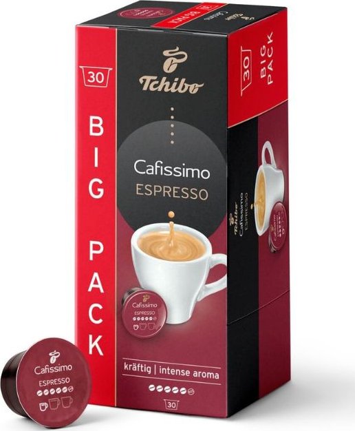 Tchibo Cafissimo Espresso Kräftig kávové kapsle 30 ks