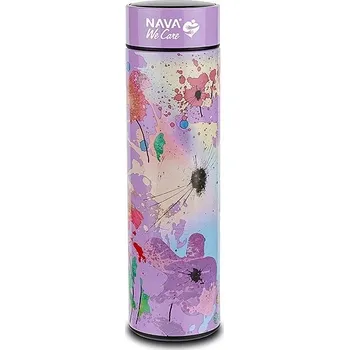 Termoska Termohrnek NAVA 500 ml s displejem teploty We Care fialový