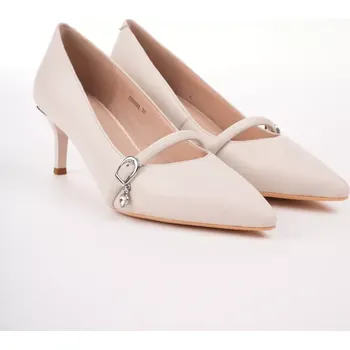 Dámské lodičky EPICA dámské lodičky béžové s ozdobným detailem