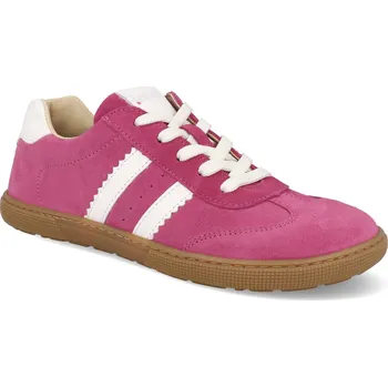 Barefoot tenisky Koel - Declan Suede fuchsiové Velikost: 35