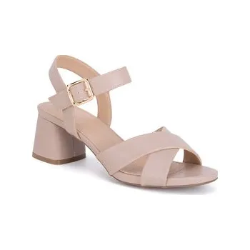 Dámská obuv Sandály Clara Barson WSS21574-01 Béžová 36
