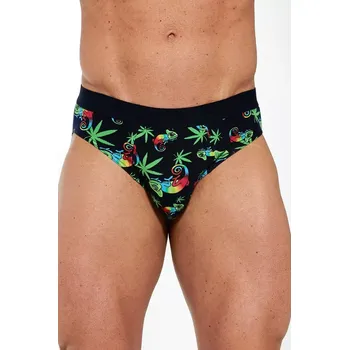 Slipy VYSOKÉ EMOCE 507 BRIEFS JARO 2023 černá S