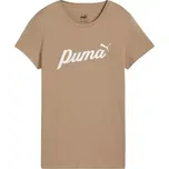 Puma ESS+Script dámské tričko béžové 679315 67 S