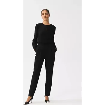 Dámský overall S355 Kombinéza s děleným výstřihem - černá EU S