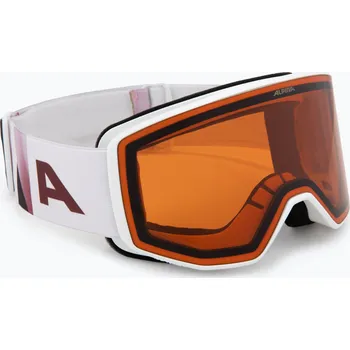 Lyžování Lyžařské brýle Alpina Venet white/rose matt/orange