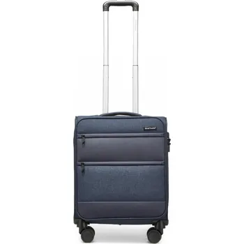British Traveller 2397 Kufr Spinner 50cm Modrá Polyester