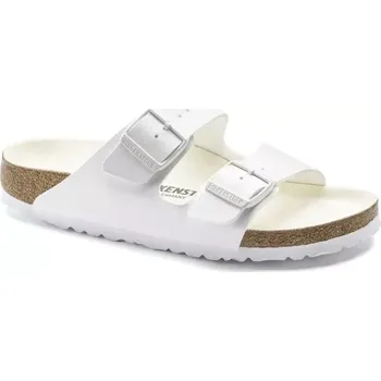 Dámská obuv Birkenstock dámské/pánské boty Birkenstock Arizona Birko-Flor Regular wide feet for summer white (1019061) 45