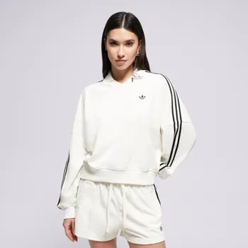 Dámská mikina Adidas Mikina Tt V Neck Krémová 34