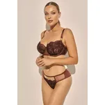 Měkká podprsenka Kinga SC-1136 Praline čokoláda 85B