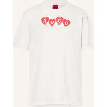 Dámské tričko Hugo Dámské Tričko Vintage Tee, režná / červená, 36