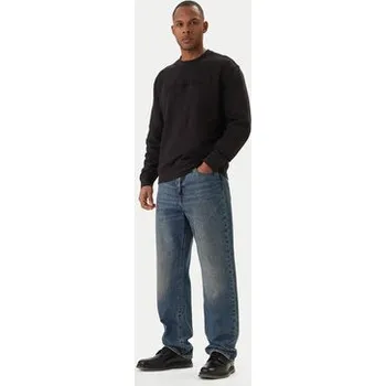 Pánské oblečení Calvin Klein Mikina Eu Sportswear Graphic LV04LF230G Černá Regular Fit XXL