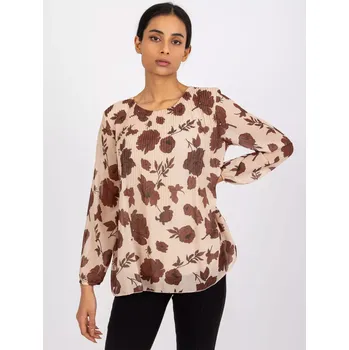 Dámská košile Halenka DHJ BZ 8643 1.37P béžová jedna velikost