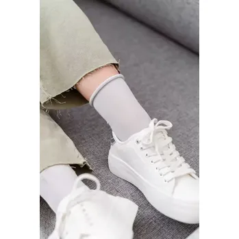 Dámské ponožky Steven art.059 Bamboo bílá 35-37