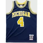 Mitchell & Ness NCAA Swingman Road Jersey Michigan1991 Chris Webber SMJY4437-UMI91CWEASBL pánové XXL