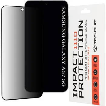 Techsuit - 111D Privacy Full Glue - Samsung Galaxy A57 5G - Black