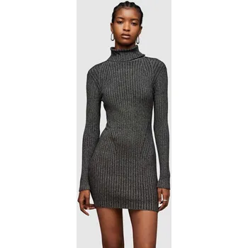 Dámské šaty Šaty AllSaints Juliette WD269Z šedá 90X, vel. L