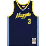 Mitchell & Ness NBA Swingman Denver Nuggets Allen Iverson dres SMJY4205-DNU06AIVASBL pánské S