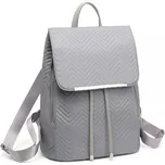MISS LULU Dámský Elegantní Batoh Šedý 13L