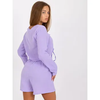 Dámská košile Halenka D70031F11106A3 světle fialová L/XL