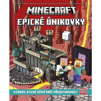 První čtění Minecraft Epické únikovky: Stavby, které oživí vaši představivost Kniha