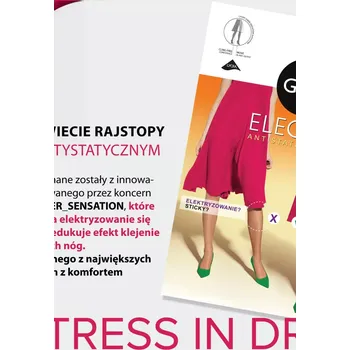 Dámské punčochy Hladké dámské punčochové kalhoty ELECTRA - 17 DEN (Antistatická lycra) zlatý 3-M