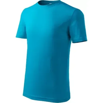 Dívčí oblečení Classic New tričko dětské tyrkysová 158 cm/12 let