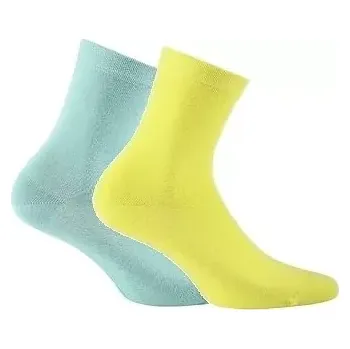 Pánské ponožky Dámské hladké ponožky Wola Perfect Woman W 8400 černá 36-38