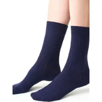 Dámské punčochy Dámské síťované punčochové kalhoty KABARETKA 155 tmavě modrá 35-37