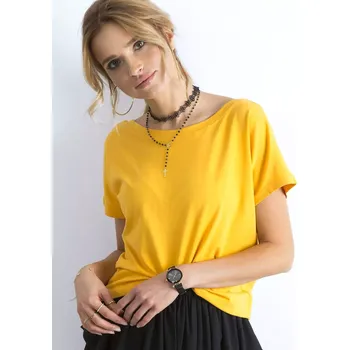 Dámské tričko Tričko RV TS 4662.86 tmavě žlutá S